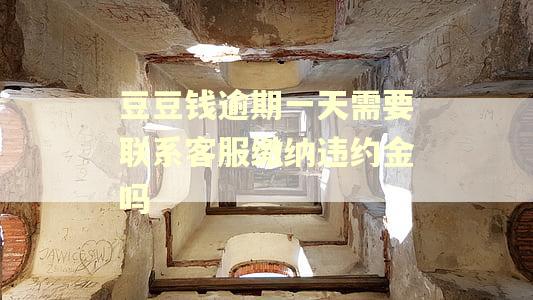 豆豆钱逾期一天需要联系客服缴纳违约金吗