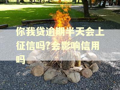 你我贷逾期半天会上征信吗?会影响信用吗 你我贷逾期半天会上征信吗?会影响信用吗