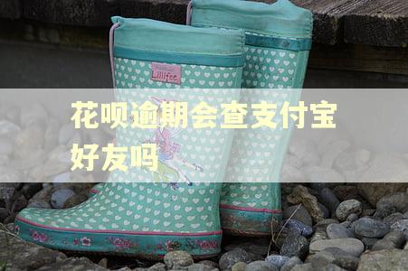 花呗逾期会查支付宝好友吗