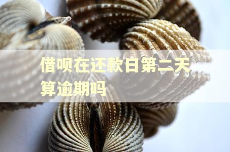 借呗在还款日第二天算逾期吗