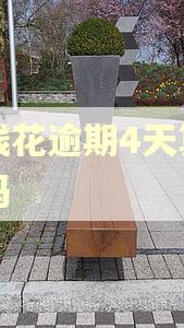 有钱花逾期4天算严重吗