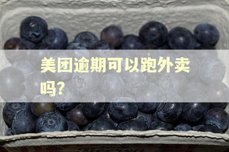 美团逾期可以跑外卖吗? 美团逾期可以跑外卖吗?