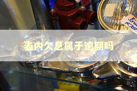 表内欠息属于逾期吗