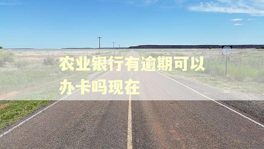 农业银行有逾期可以办卡吗现在