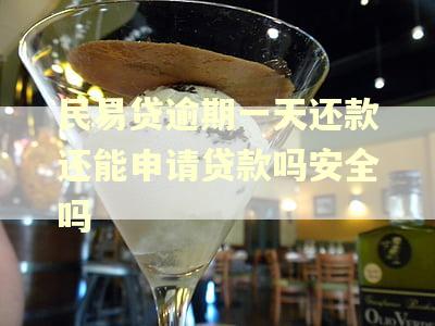 民易贷逾期一天还款还能申请贷款吗安全吗