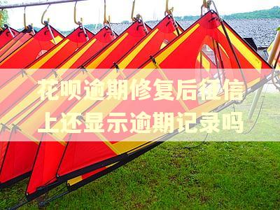 花呗逾期修复后征信上还显示逾期记录吗