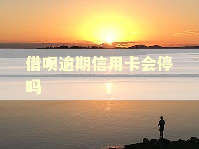 借呗逾期信用卡会停吗