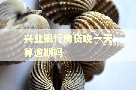 兴业银行房贷晚一天算逾期吗