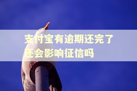 支付宝有逾期还完了还会影响征信吗