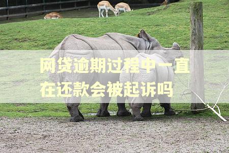 网贷逾期过程中一直在还款会被起诉吗 网贷逾期过程中一直在还款会被起诉吗