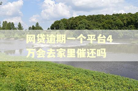 网贷逾期一个平台4万会去家里催还吗 网贷逾期一个平台4万会去家里催还吗