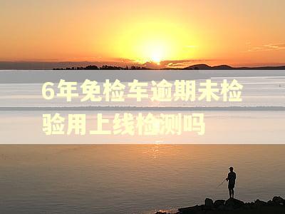 6年免检车逾期未检验用上线检测吗