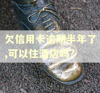 欠信用卡逾期半年了,可以住酒店吗?