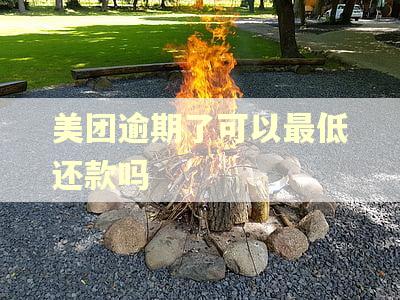 美团逾期了可以最低还款吗