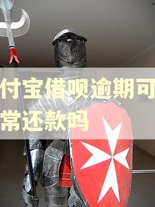 支付宝借呗逾期可以正常还款吗