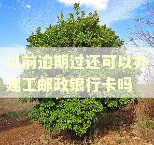 以前逾期过还可以办建工邮政银行卡吗