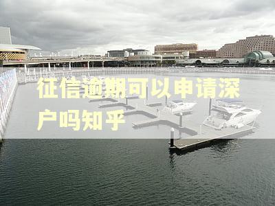 征信逾期可以申请深户吗知乎