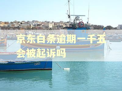 京东白条逾期一千五会被起诉吗
