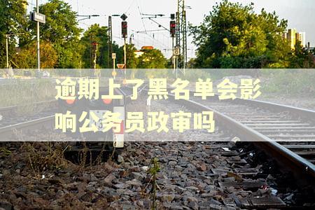 逾期上了黑名单会影响公务员政审吗