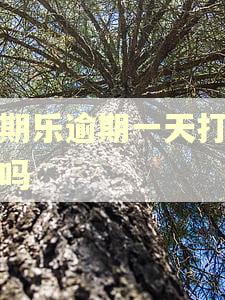 分期乐逾期一天打电话吗