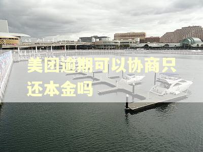 美团逾期可以协商只还本金吗