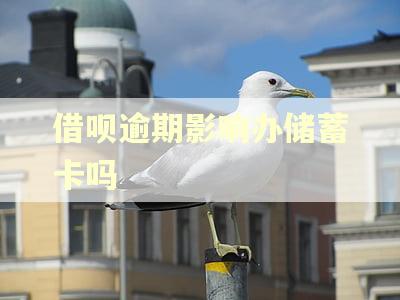 借呗逾期影响办储蓄卡吗