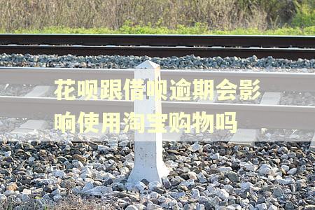 花呗跟借呗逾期会影响使用淘宝购物吗