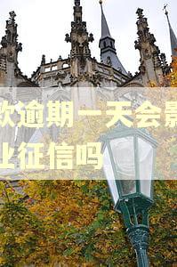 贷款逾期一天会影响企业征信吗