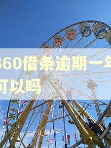 360借条逾期一年可以吗