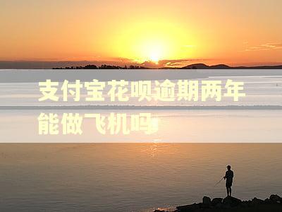 支付宝花呗逾期两年能做飞机吗
