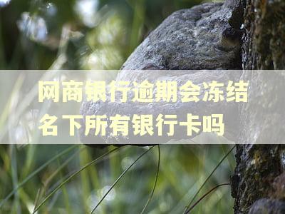 网商银行逾期会冻结名下所有银行卡吗