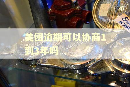 美团逾期可以协商1到3年吗 美团逾期可以协商1到3年吗