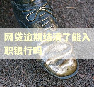 网贷逾期结清了能入职银行吗