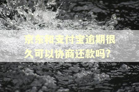 京东和支付宝逾期很久可以协商还款吗?