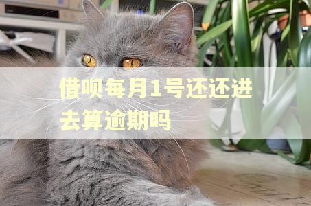 借呗每月1号还还进去算逾期吗