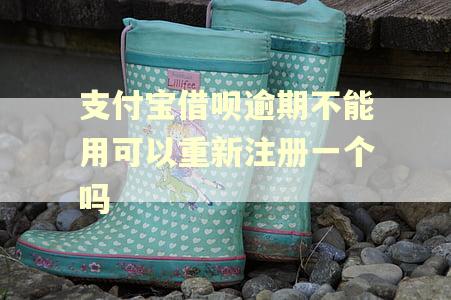 支付宝借呗逾期不能用可以重新注册一个吗