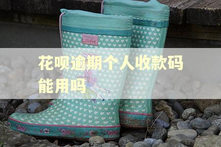 花呗逾期个人收款码能用吗