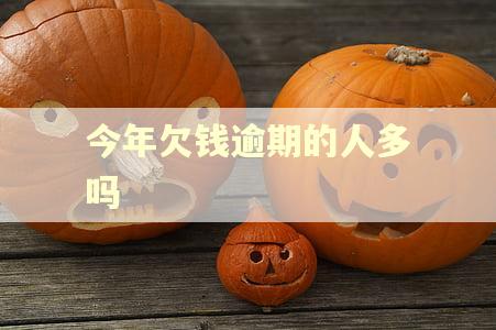 今年欠钱逾期的人多吗