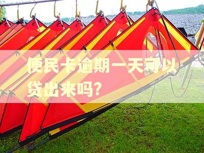 便民卡逾期一天可以贷出来吗? 便民卡逾期一天可以贷出来吗?
