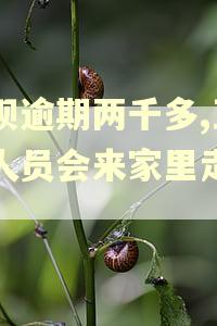 花呗逾期两千多,工作人员会来家里走访吗