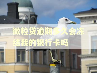 微粒贷逾期多久会冻结我的银行卡吗