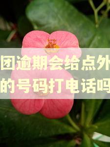 美团逾期会给点外卖留的号码打电话吗