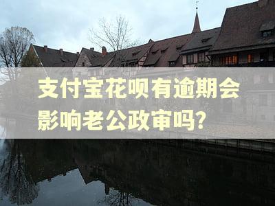 支付宝花呗有逾期会影响老公政审吗？