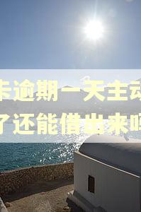 万卡逾期一天主动还款了还能借出来吗