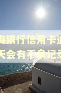 上海银行信用卡逾期三天会有不良记录吗