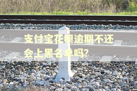 支付宝花呗逾期不还会上黑名单吗？