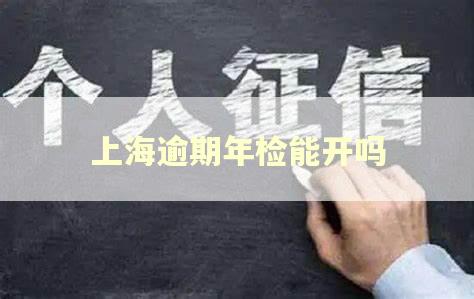 上海逾期年检能开吗