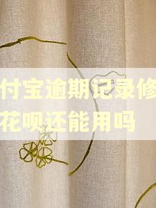 支付宝逾期记录修复后花呗还能用吗