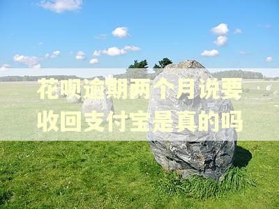 花呗逾期两个月说要收回支付宝是真的吗