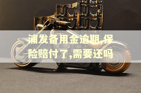 浦发备用金逾期,保险赔付了,需要还吗
